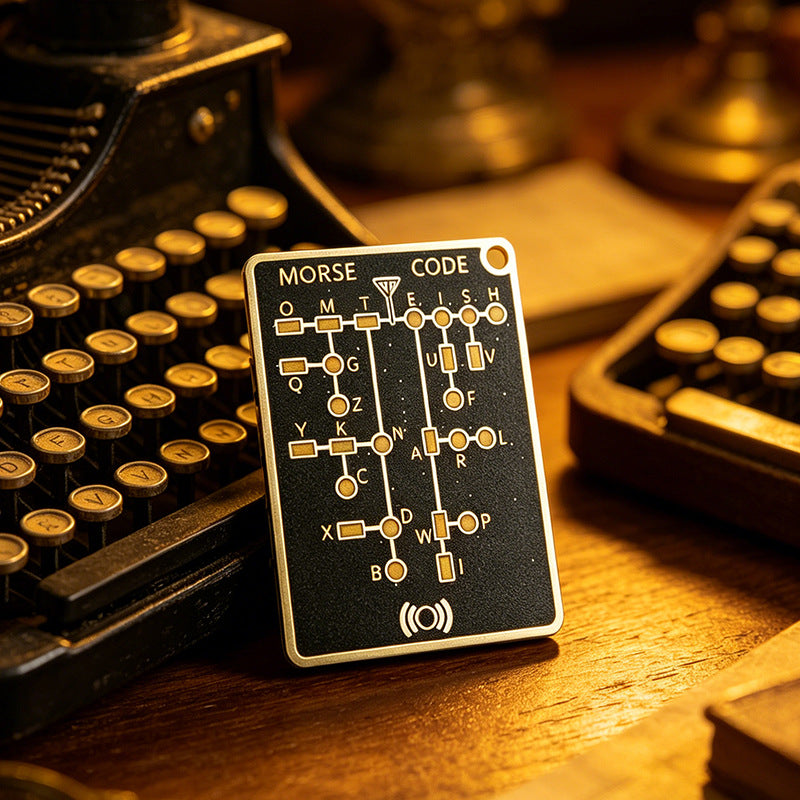 DIY Morse Code Learning Card | PCB Board with LED Practice Tool
