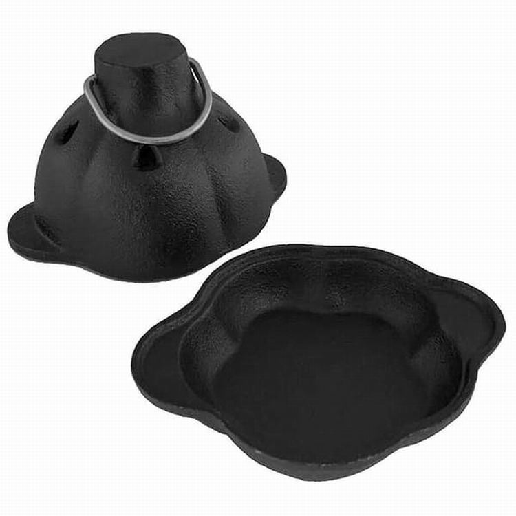 Cast Iron Garlic Roaster & Multi-Purpose Aromatherapy Burner