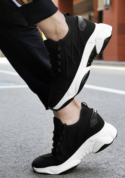 Summer 10CM Height Increasing Men's Shoes (Breathable Fly Woven Mesh)