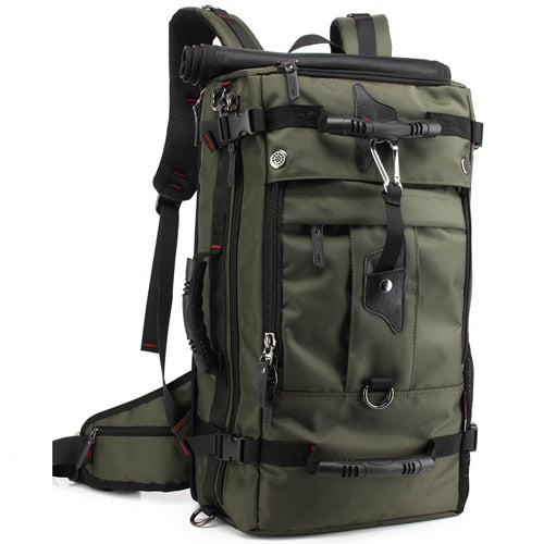 KAKA Men Backpack Travel Bag – Large Capacity Versatile Utility Mountaineering
