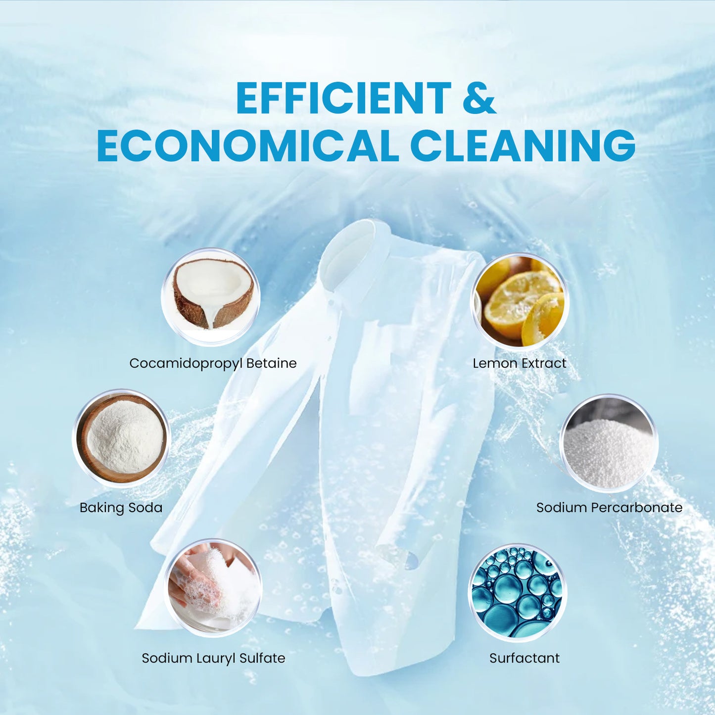 Eco-Friendly Concentrated Laundry Detergent Sheets – 30 Sheets Deep Cleaning Nano Wash Tablets for Tough Stains