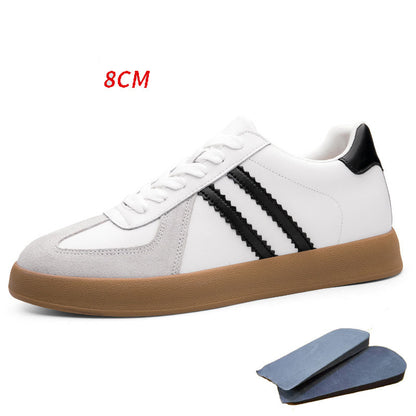 Men's Invisible Height-Increasing Shoes - 8CM Lift Fashion Sports Derby Sneakers