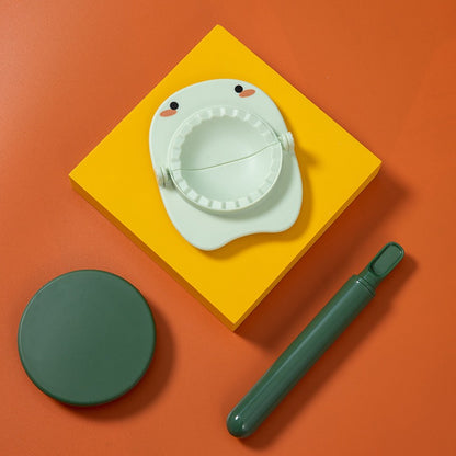 Cute Cartoon Manual Dumpling Maker - Easy Press Dough Skin & Pie Mold Tool