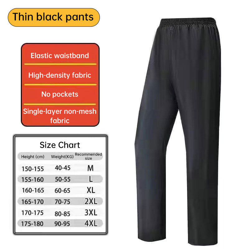 Unisex Ultralight Waterproof Rain Pants | Lightweight Outdoor Rainwear