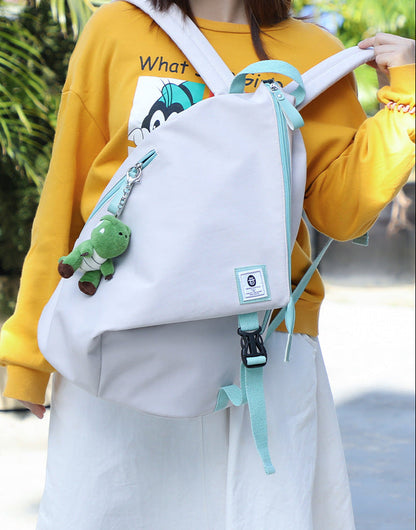 rendy High School Backpack for Girls - Large Capacity Personality Schoolbag & Leisure Shoulder Bag