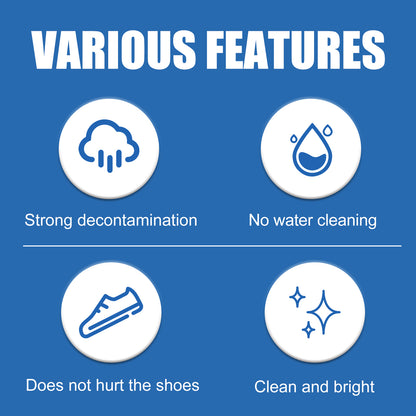 Ultimate White Shoes Cleaning Cream – Instant Decontamination & Whitening Paste for Sneakers & Canvas Shoes