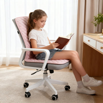 Smart Heated Office Chair Cushion | Electric Mat with Timer & Integrated Backrest (220V)