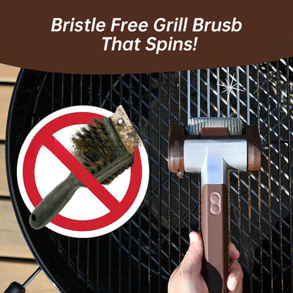 Ultimate Electric Rechargeable Grill Brush – Heavy Duty Stainless Steel BBQ Cleaner