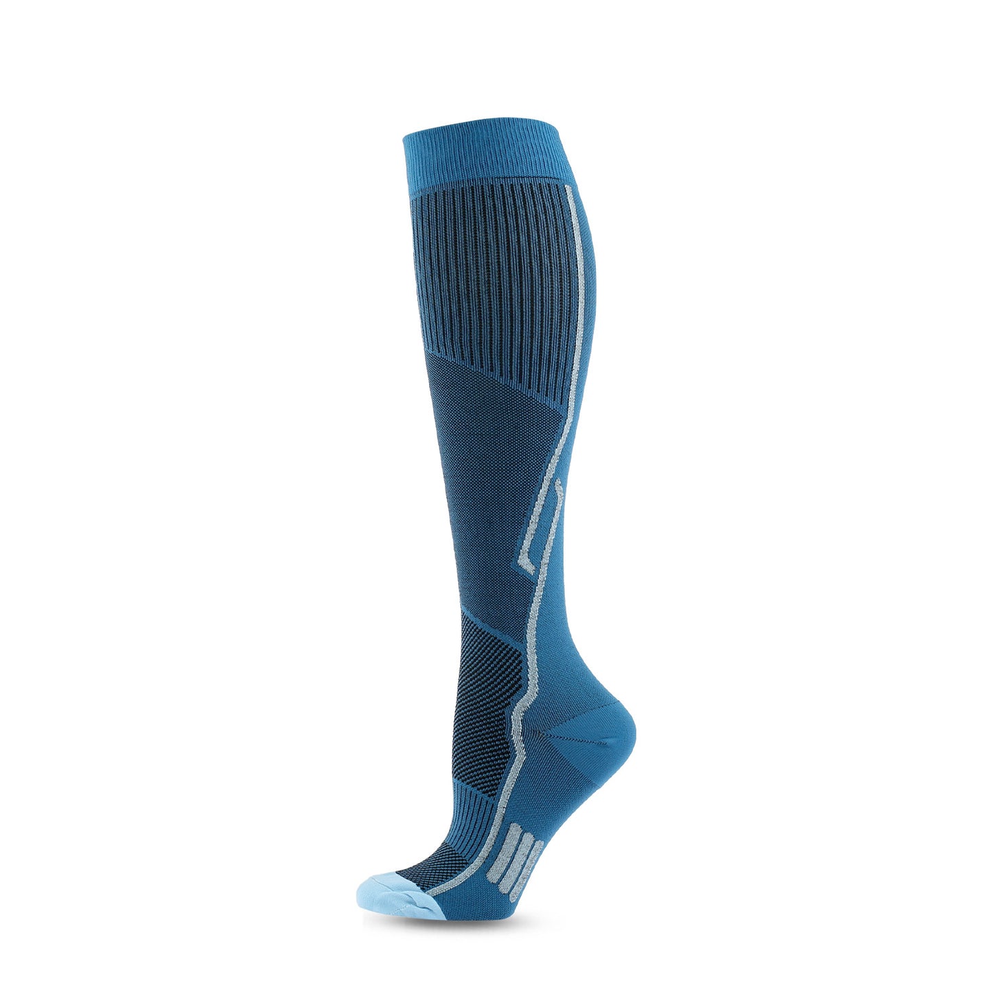 Elite Performance Compression Socks - Long Tube Sports Support for Men & Women