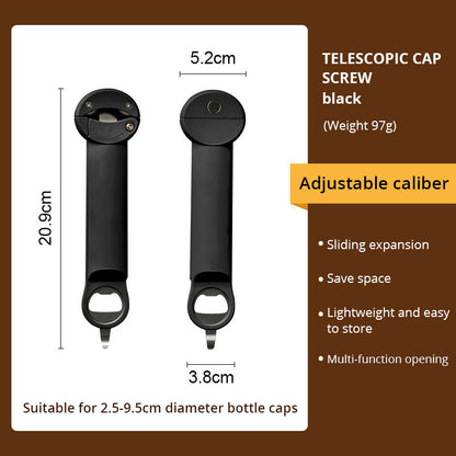 Stainless Steel Labor-Saving Jar & Bottle Opener