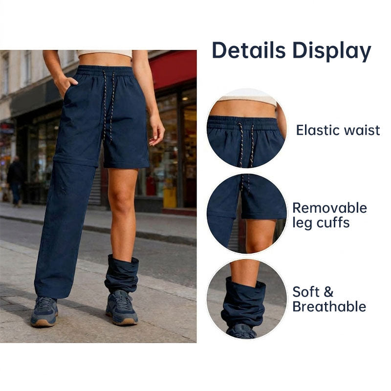 Women's Convertible Hiking Pants | Quick-Dry Waterproof Cargo Trousers