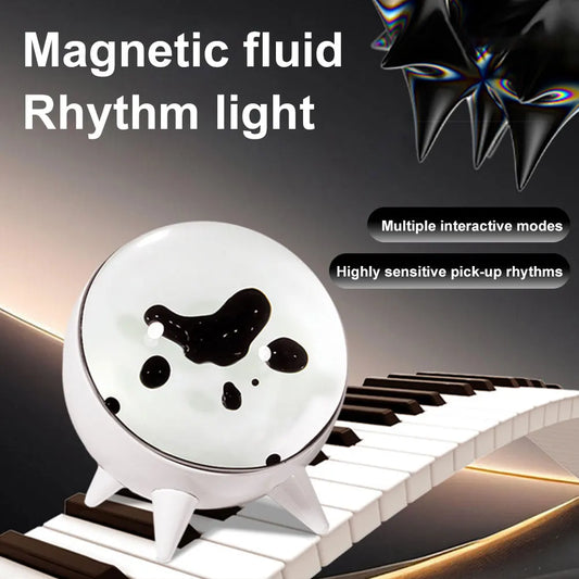 Magnetic Ferrofluid Rhythm Lamp – Sound Sensitive Dancing Liquid Music Visualizer