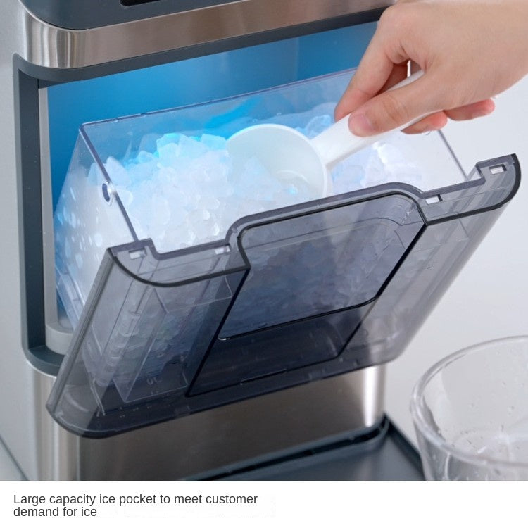 Household Fully Automatic Nugget Ice Maker with Large Water Tank