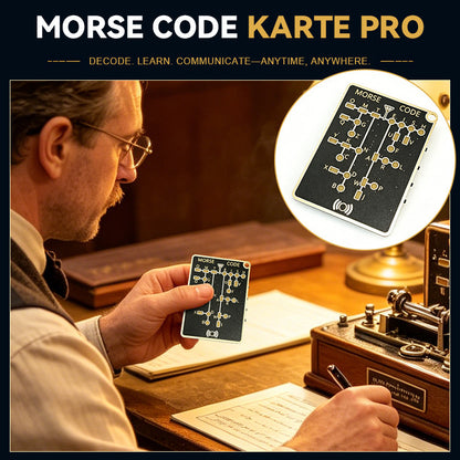 DIY Morse Code Learning Card | PCB Board with LED Practice Tool