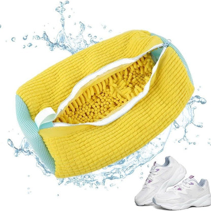 Anti-Deformation Shoe Washing Bag – Protective Mesh Laundry Bag for Sneakers & Delicate Shoes