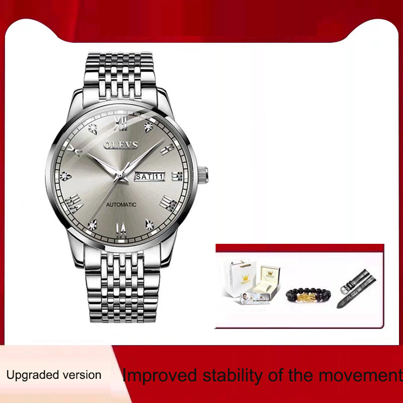 OLEVS Luxury Men's Automatic Mechanical Watch - Waterproof Luminous Business Wristwatch
