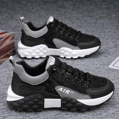 Men's Travel Leisure Sports Canvas Shoes (Chunky Sole Sneaker)