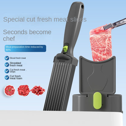 Professional Home Meat Slicer - Fast & Easy Slicing Tool for BBQ, Hot Pot & Kitchen Prep