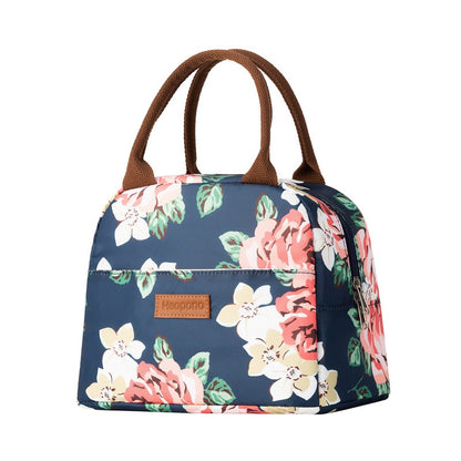 Printed Thermal Lunch Bag - Insulated Aluminum Foil Bento Tote