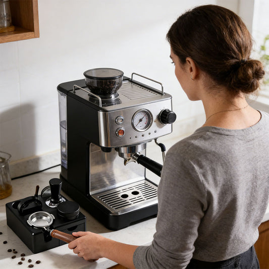Multi-Functional Barista Storage Rack - Espresso Accessories Holder for Home & Cafe