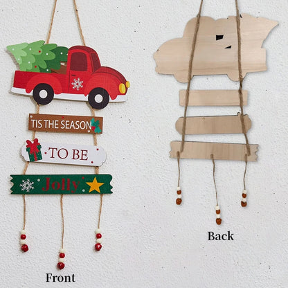 DIY Foldable Gnome Christmas Hanging Ornament - Festive Wall Decor