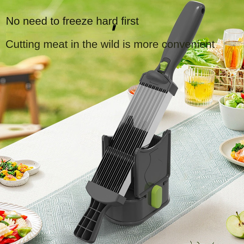 Professional Home Meat Slicer - Fast & Easy Slicing Tool for BBQ, Hot Pot & Kitchen Prep