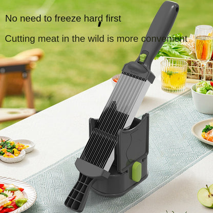 Professional Home Meat Slicer - Fast & Easy Slicing Tool for BBQ, Hot Pot & Kitchen Prep