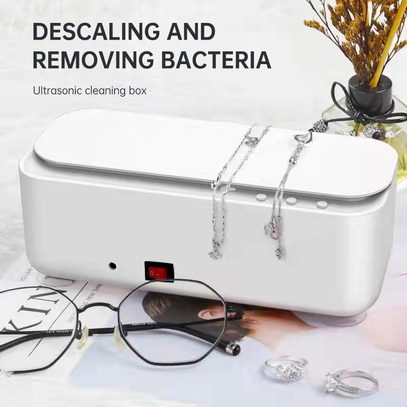 Portable Ultrasonic Jewelry & Eyeglass Cleaner – 45000Hz High-Frequency Sonic Cleaning Machine