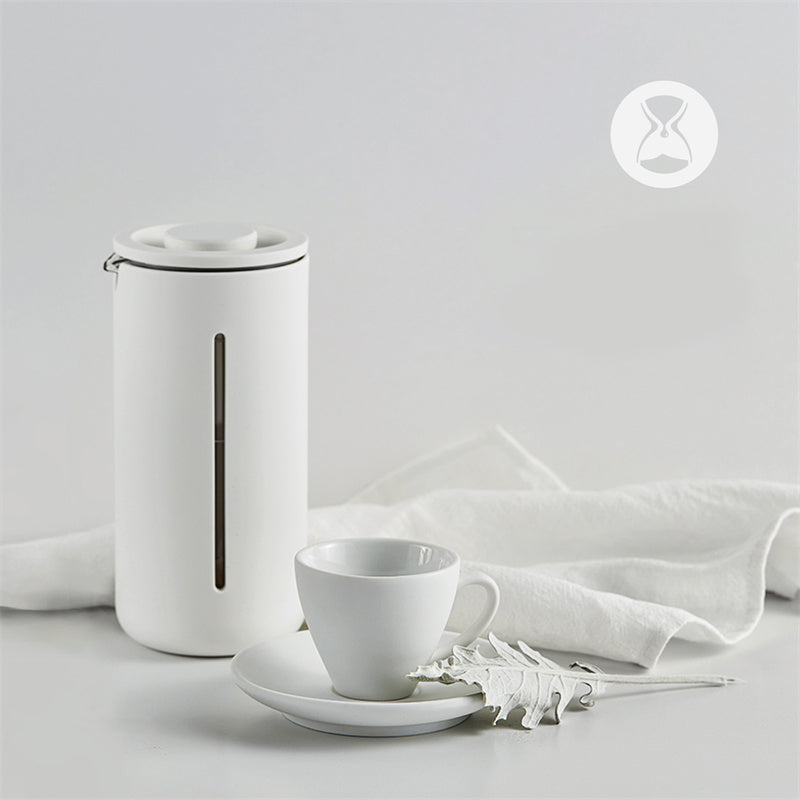 Portable Glass French Press Coffee Maker and Espresso Brewer