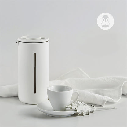 Portable Glass French Press Coffee Maker and Espresso Brewer