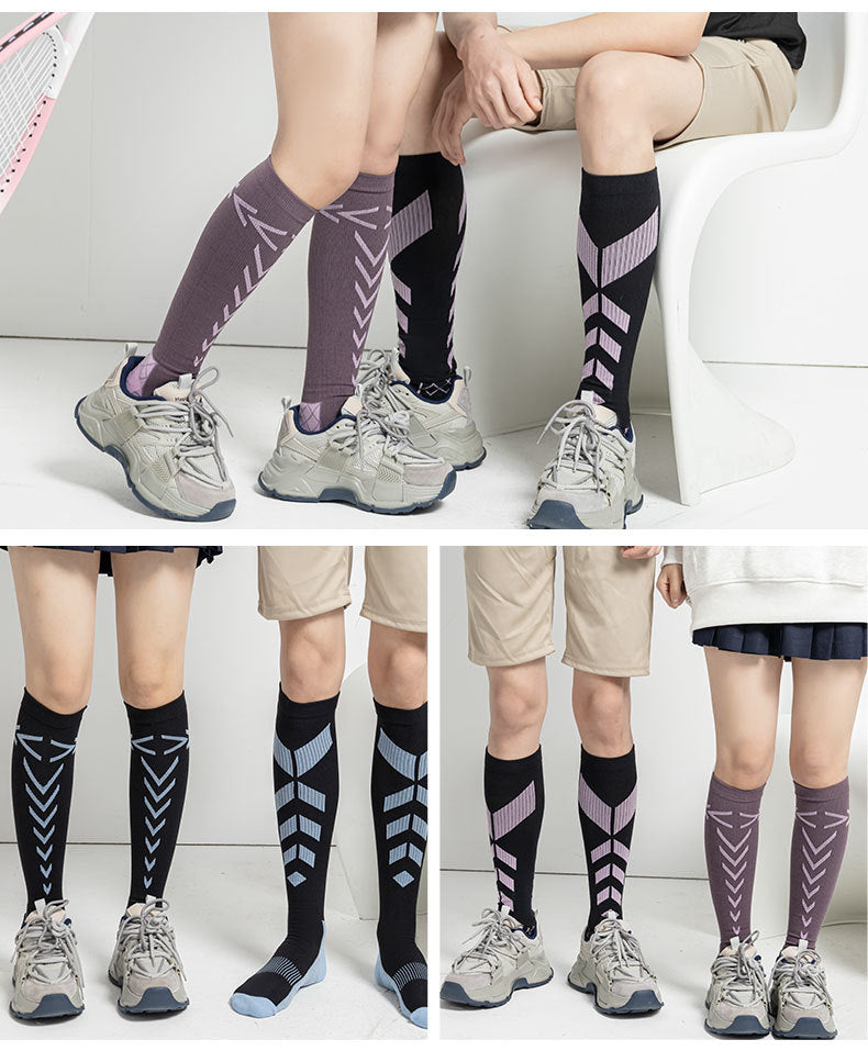Unisex Performance Compression Socks - Premium Sports & Fitness Support