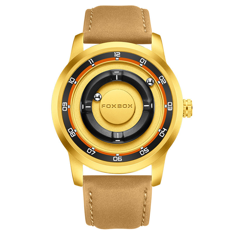 LIGE Unique Black Concept Watch Men's Multi-Function Water Resistant Metal Band.