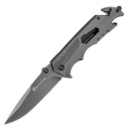 Premium Browning Tactical Folding Knife - Sharp Outdoor Survival Pocket Knife
