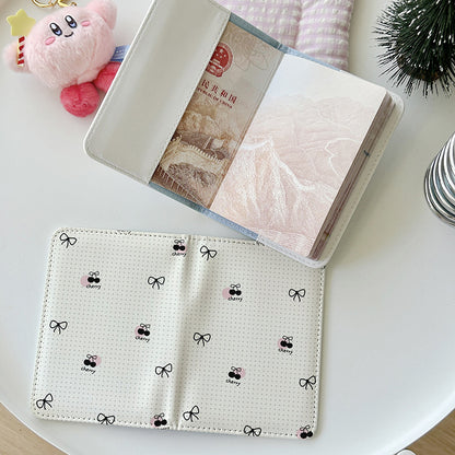 Cute Bear Series Passport Holder - Portable Multi-Functional Travel Document Case & Card Organizer