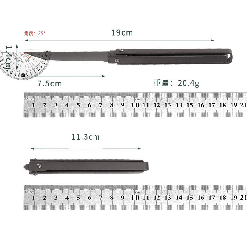 High-Hardness Tactical Folding Knife - Outdoor Survival Pocket Knife