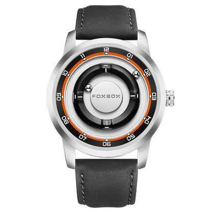 LIGE Unique Black Concept Watch Men's Multi-Function Water Resistant Metal Band.