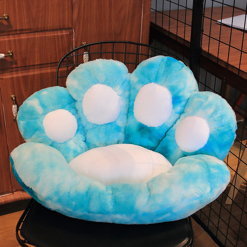 Cute Bear Paw Seat Cushion - Half-Enclosed Lazy Sofa Chair Pad
