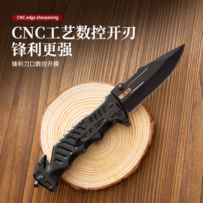 High-Hardness Tactical Folding Knife - Outdoor Survival Pocket Knife
