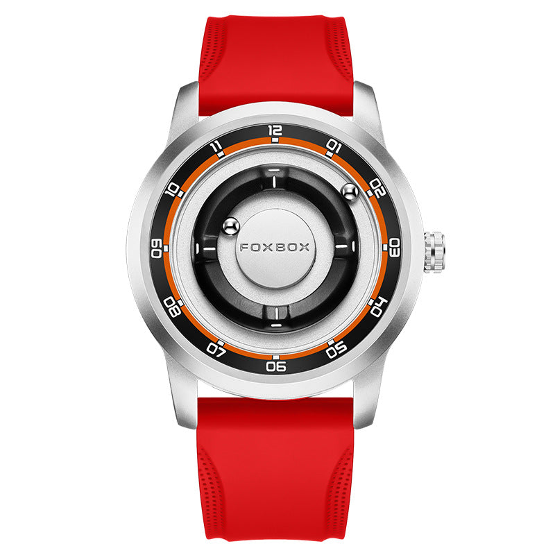 LIGE Unique Black Concept Watch Men's Multi-Function Water Resistant Metal Band.