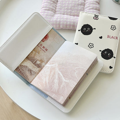 Cute Bear Series Passport Holder - Portable Multi-Functional Travel Document Case & Card Organizer