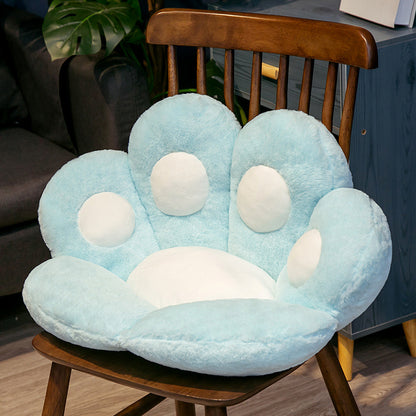 Cute Bear Paw Seat Cushion - Half-Enclosed Lazy Sofa Chair Pad