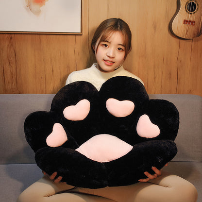 Cute Bear Paw Seat Cushion - Half-Enclosed Lazy Sofa Chair Pad