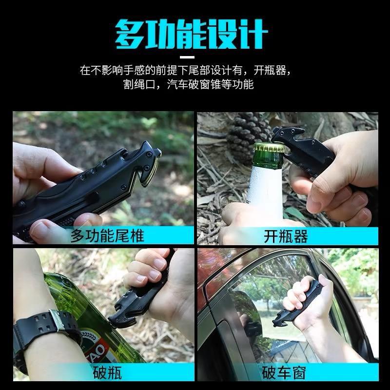 Premium Browning Tactical Folding Knife - Sharp Outdoor Survival Pocket Knife