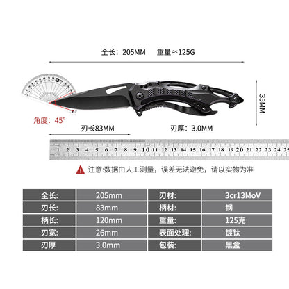 High-Hardness Tactical Folding Knife - Outdoor Survival Pocket Knife