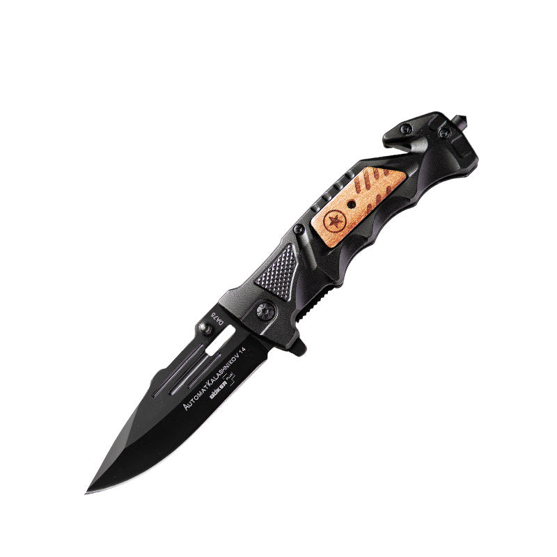 High-Hardness Tactical Folding Knife - Outdoor Survival Pocket Knife